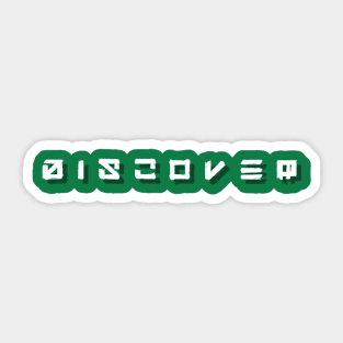 Discover Sticker